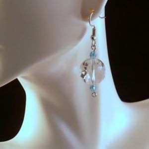 ❤️NEW Dangle Drop Earrings Turquoise & Silver